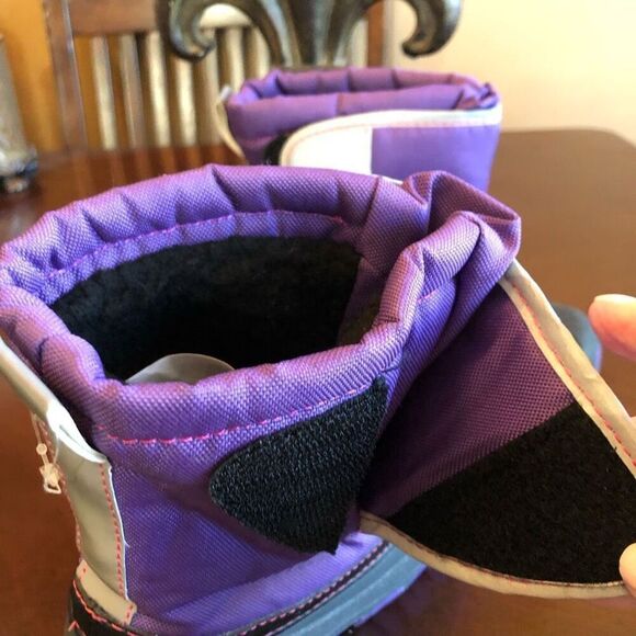 WESTERN CHIEF - NWOT - Big Kids Sz 11 “Selah” Snow Boots in Purple - Picture 7 of 16